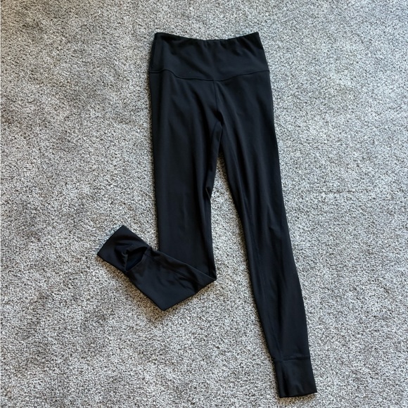 Varley Black Stirrup Ballet Barre Pilates Leggings - Picture 1 of 8